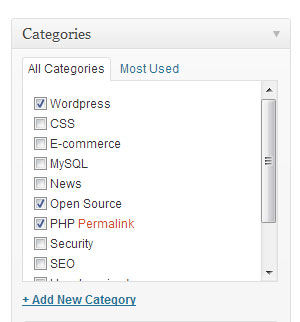 Wordpress multiple category permalink plugin